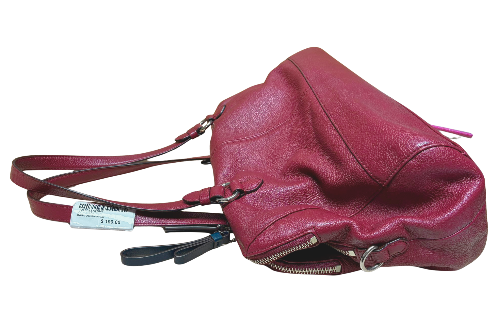 Coach Park Leather Katheryn Triple Zip Satchel