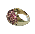 18K YG Ruby Ring 6.1G Size 11