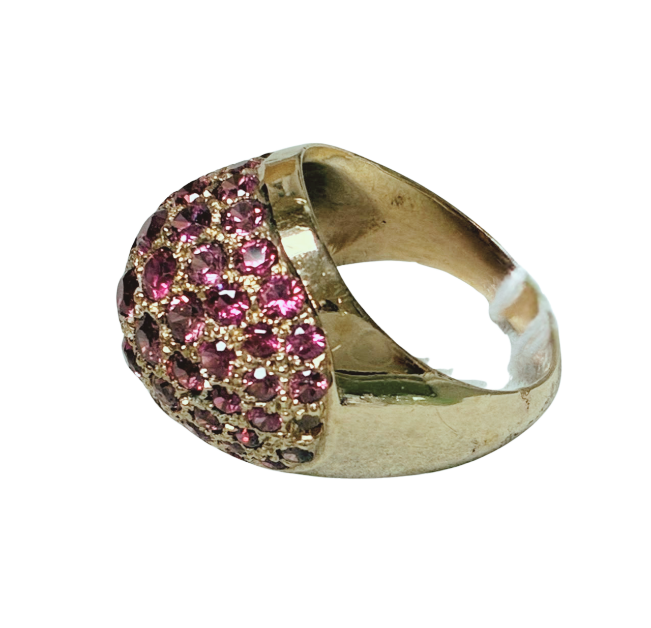 18K YG Ruby Ring 6.1G Size 11