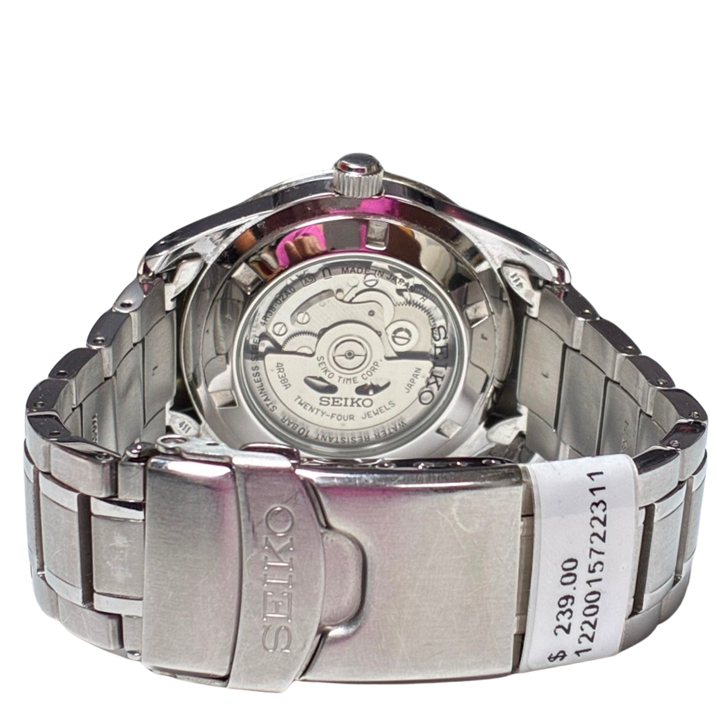 Seiko SCVE049 Selection Open Heart Mens Watch