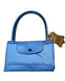 Longchamp Le Pliage Candy Blue Foldable Shoulder Bag
