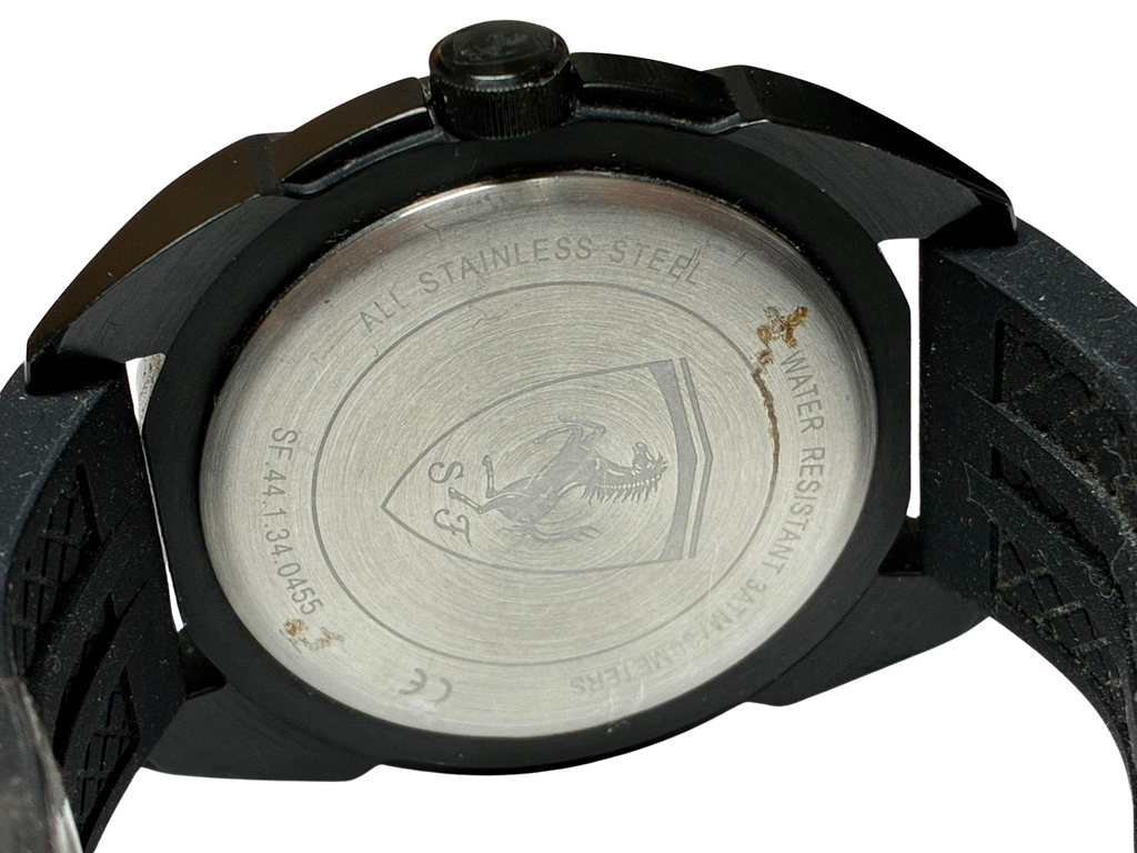 Scuderia Ferrari  SF441340455 Mens Multi Dial Quartz Watch Silicone Strap