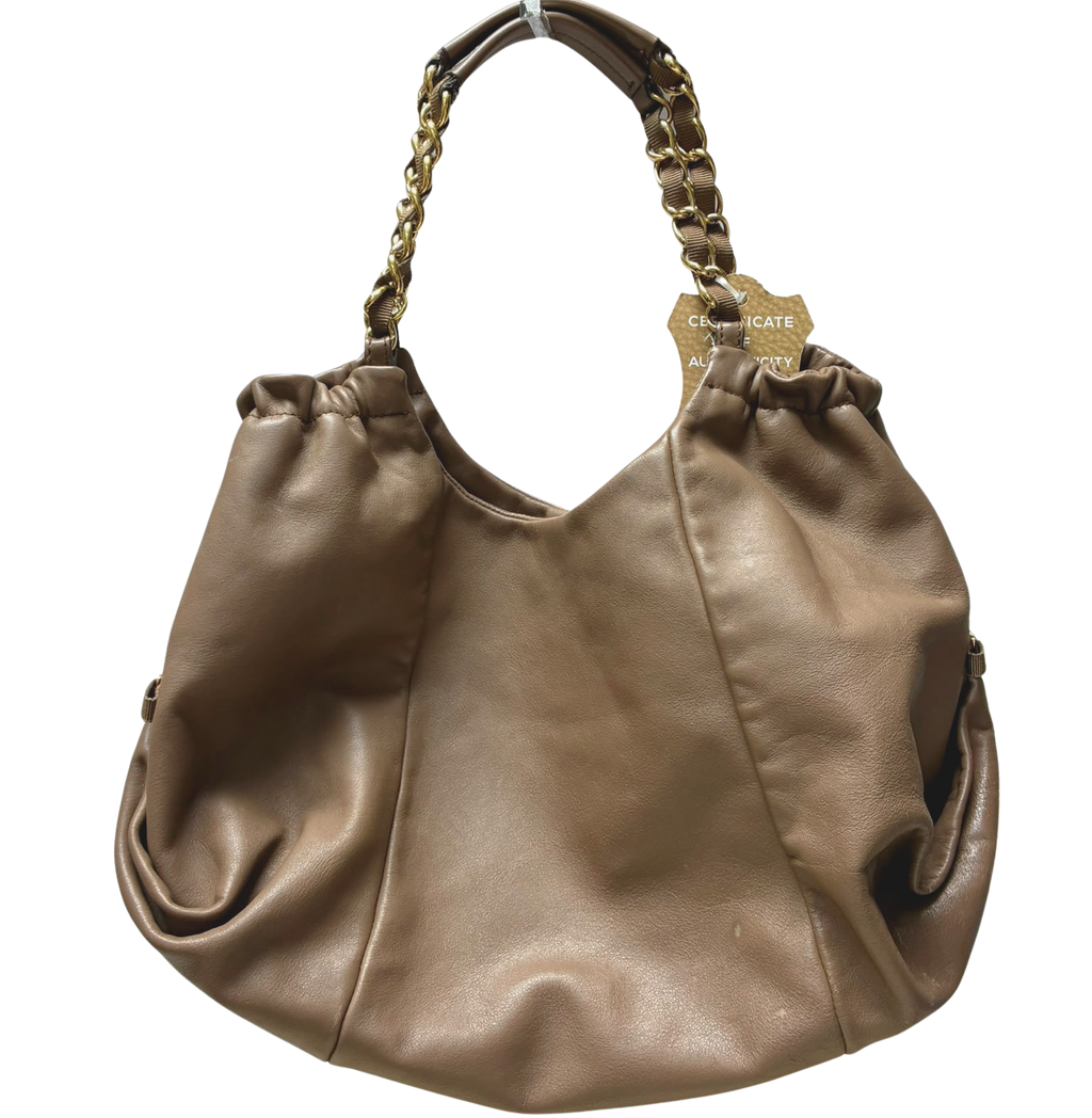 Ferragamo Vara Chain Detail Slouchy Hobo