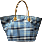 Burberry Blue Label Nova Check Tote Bag