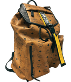 MCM Visetos Raymonde Two Pocket Backpack