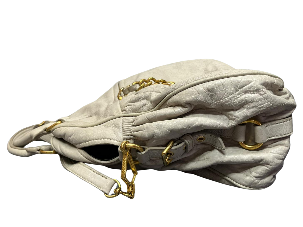 Miu Miu Matelasse Leather Charm Bag