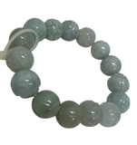 Green Stone Bead Bracelet
