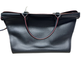 Longchamp Le Pliage Heritage Tote Black Leather