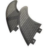 UPSURF Double Taps Surfboard Fins KS2.1 Honeycomb + Fiberglass (3 Fins)