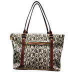 Bonia Monogram Tote Bag