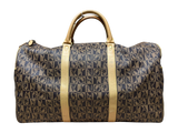 Bonia Monogram Duffle Bag