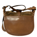 Michael Kors Jamie Suede Saddle Bag