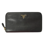 Prada 1M0506 Bi Color Zip Around Wallet