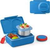 OmieLife OmieBox UP Hot and Cold Bento Lunchbox, Cosmic Blue