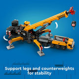 LEGO City 60409 Yellow Mobile Construction Crane Toy Building Set
