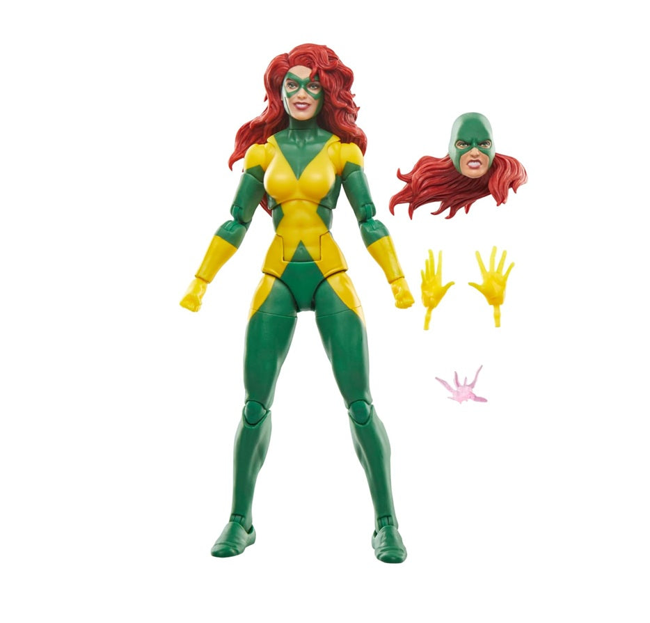 MARVEL 1312/LEGEND SERIEMarvel Legends Series, Jean Grey (X-Factor), Comics, Collectible Figure (6") | Marvel Legends Retro 6 Inch Action Figure Exclusive - Jean Grey (X-Factor)S ACTION TOY-6IN/JEAN GREY/X FACTOR