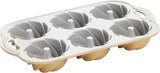Nordic Ware 88077 Heritage Bundtlette Cakes, One Size, Gold