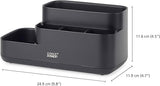 Joseph Joseph 70600 EasyStore Bathroom Storage Caddy, Matt Black