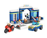 LEGO City Police Station Chase 60370 Building Toy Set