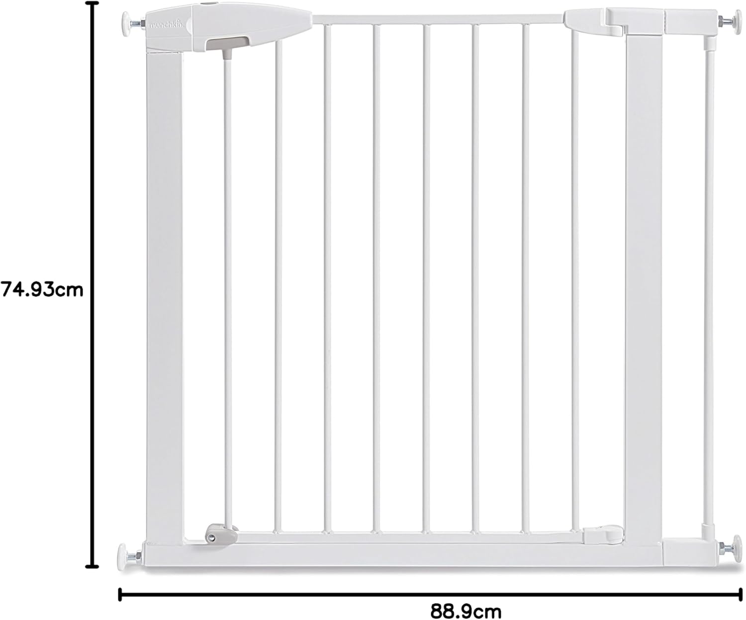Munchkin Easy Close Metal Baby Gate White Model MK0002012