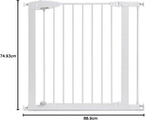 Munchkin Easy Close Metal Baby Gate White Model MK0002012