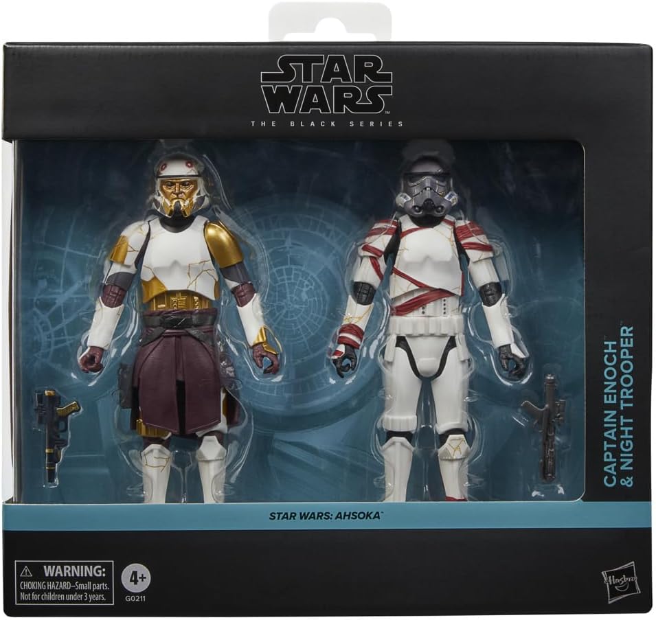 Star Wars The Black Series Captain Enoch And Night Trooper Star War Ahsoka Collectible 6 Inch Action Figure 2Pack