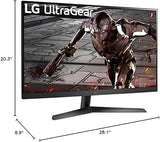 LG UltraGear FHD 32-Inch Gaming Monitor 32GN50R, VA 5ms (GtG) with HDR 10 Compatibility, NVIDIA G-SYNC, and AMD FreeSync Premium, 165Hz, Black