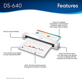 Brother DS-640 Compact Mobile Document Scanner, (Model: DS640) 1.5"x2"x11.9"