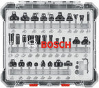 BOSCH RBS030MBS 30Piece CarbideTipped Wood Router Bit Assorted Set