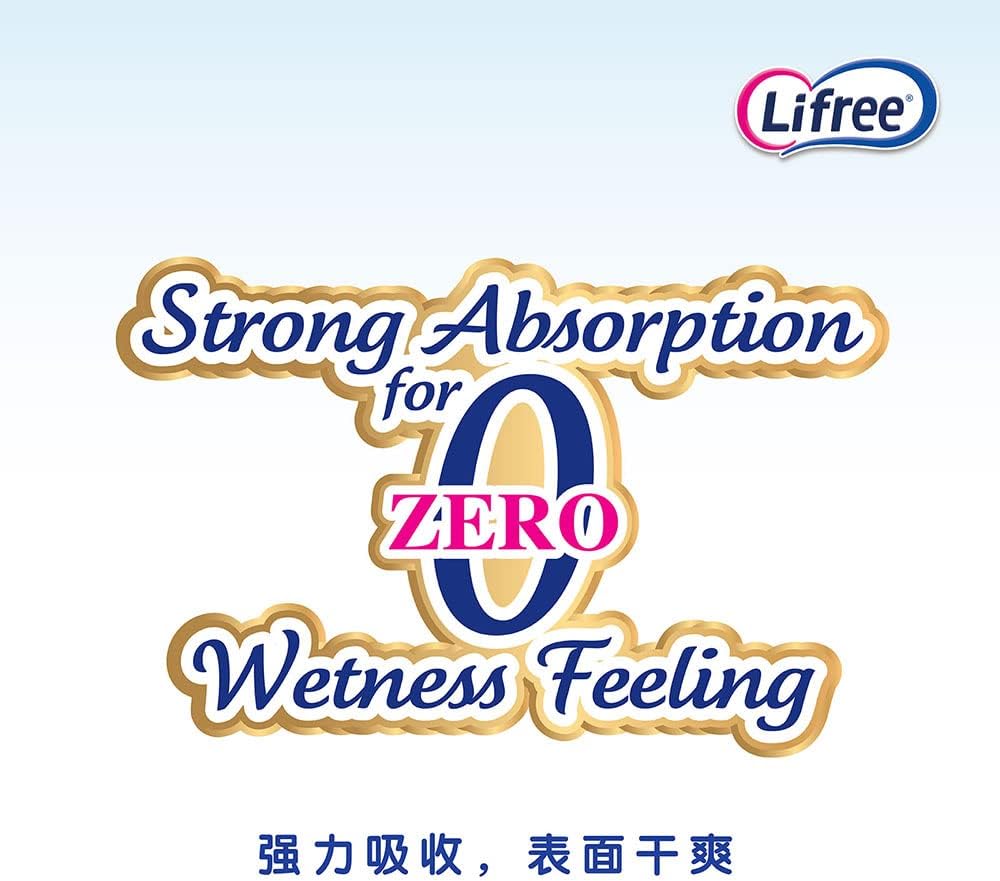 Lifree Extra Dry Female Adult Urinary Leak Light Incontinence Pad 80cc 20 Pcs 12 Packs Carton