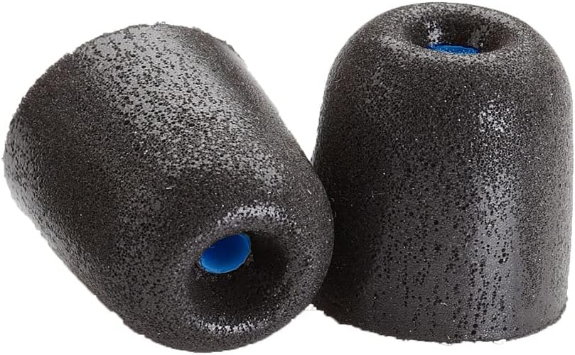 Comply Professional Noise Isolating Earphone Tips for NuForce, ISOtunes PRO, Q-Jays, Etymotic Research, Westone, Shure & More P-Series Memory Foam Replacement Earbud Tips Large 3-pairs Main image