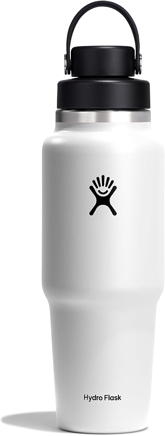 Hydro Flask 32 Oz Wide Flex Chug Cap Travel Bottle White