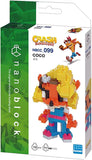 nanoblock - Coco [Crash Bandicoot], Character Collection Series Building Kit,NBCC-099