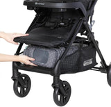 Baby Trend Passport Carriage Bassinet Stroller, Ultra Black