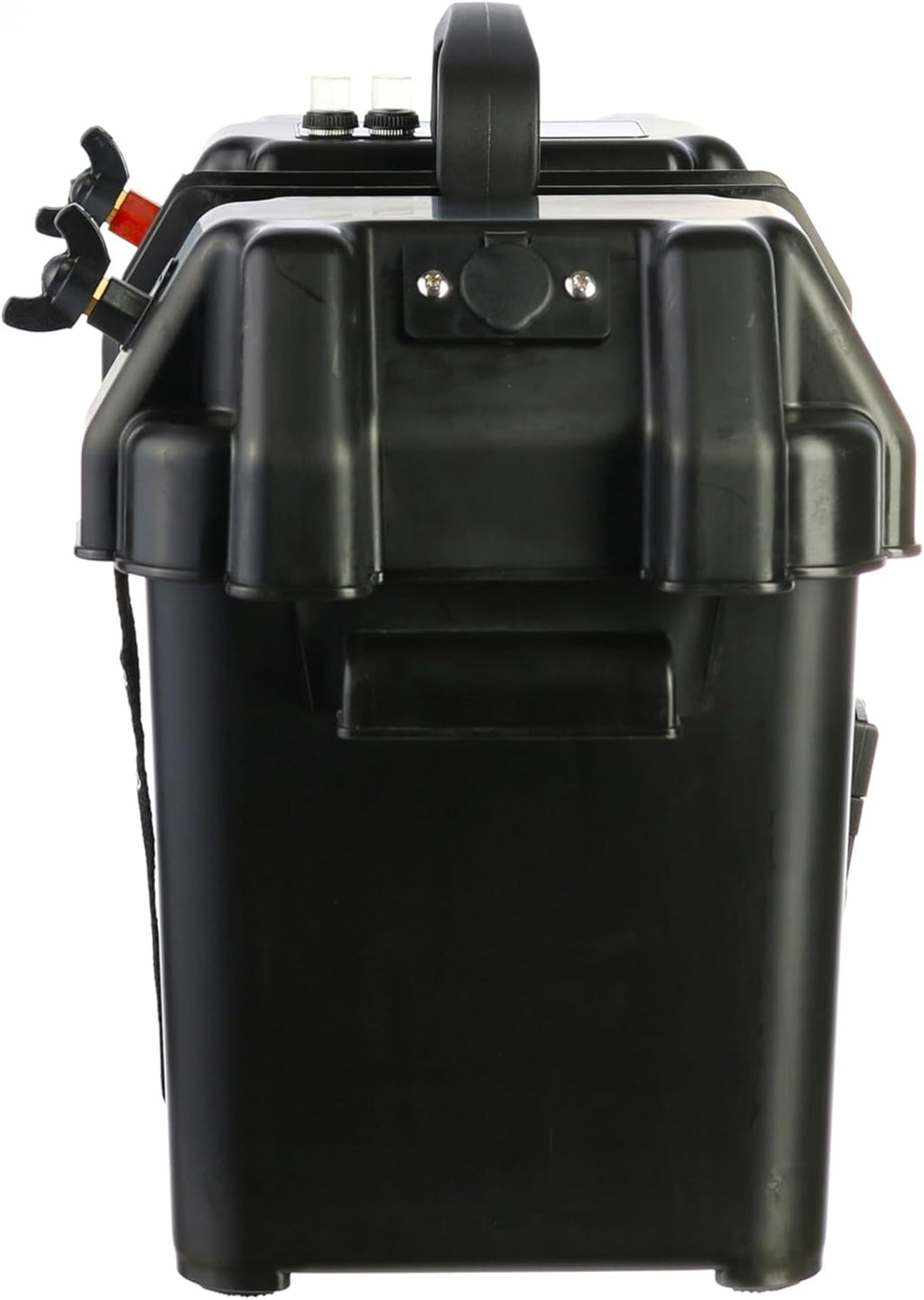 Newport Vessels Smart Trolling Motor Battery Case With USB DC Ports Black M 23M1000401