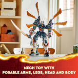 LEGO 71821 NINJAGO Coles Titan Dragon Mech Adventure Toy