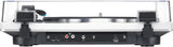 Audio Technology ATLP70XBT Fully Automatic Wireless BeltDrive Turntable WhiteSilver