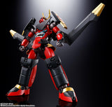 BANDAI SPIRITS Soul of Chogokin Gurren Lagann GX-107 Complete Transformation Combined Gurren Lagann & Large Slalom Giga Drill Set, Approx. 7.1 inches (180 mm), PVC & ABS & Die Cast, Painted Action