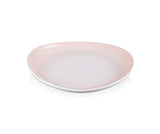 Le Creuset Flora Oval Plate, 24cm, Shell Pink