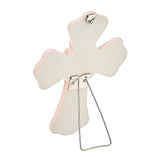 Precious Moments, Jesus Loves Me, Girl Resin Cross With Stand, 132402