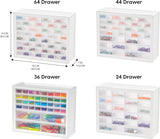 IRIS USA Bead Storage Drawer 64 Small Drawer Parts Cabinet
