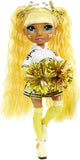 Rainbow High 572053EUC Cheer Sunny Madison - Yellow Cheerleader Fashion Doll with Pom Poms and Doll Accessories, Great Gift for Kids 6-12 Years Old