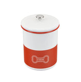 Le Creuset Enamel On Steel Stainless Steel Knob, 4.25qt, Orange Treat Jar