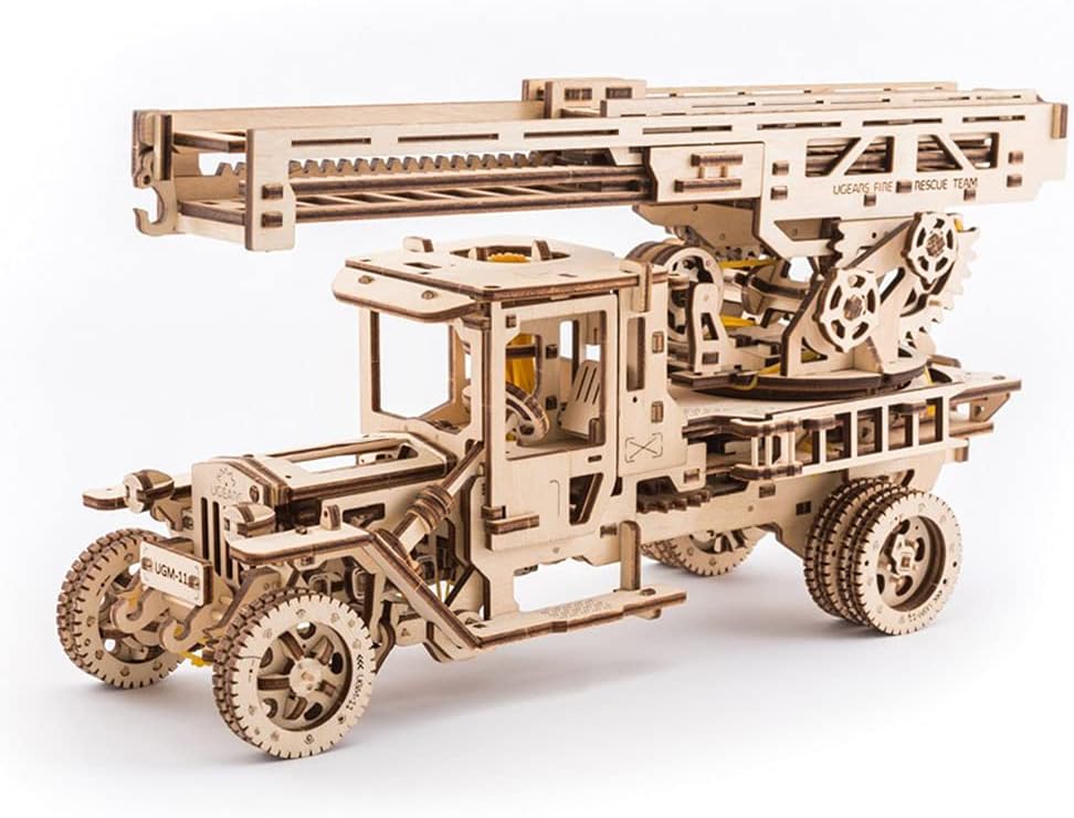 UGEARS Additions for Truck Mechanical 3D Puzzle DIY Wooden Construction Set Main image