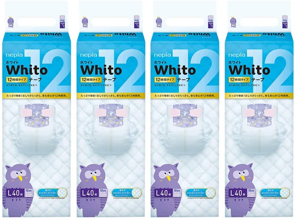 Nepia Whito Tape L40 12H L 160 Count Pack Of 4 Main image