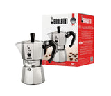 Bialetti 6800 Moka Express 6 Cups, Silver