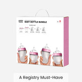 Comotomo Baby Bottle Bundle Pink
