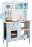 New Classic Toys 11065 Modern Electric Cooking Kitchenette, Blue