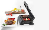 Braun SnackMaker 5 SM5001 - Sandwich and waffle maker with premium non-stick coating removable plates, 800W, black color