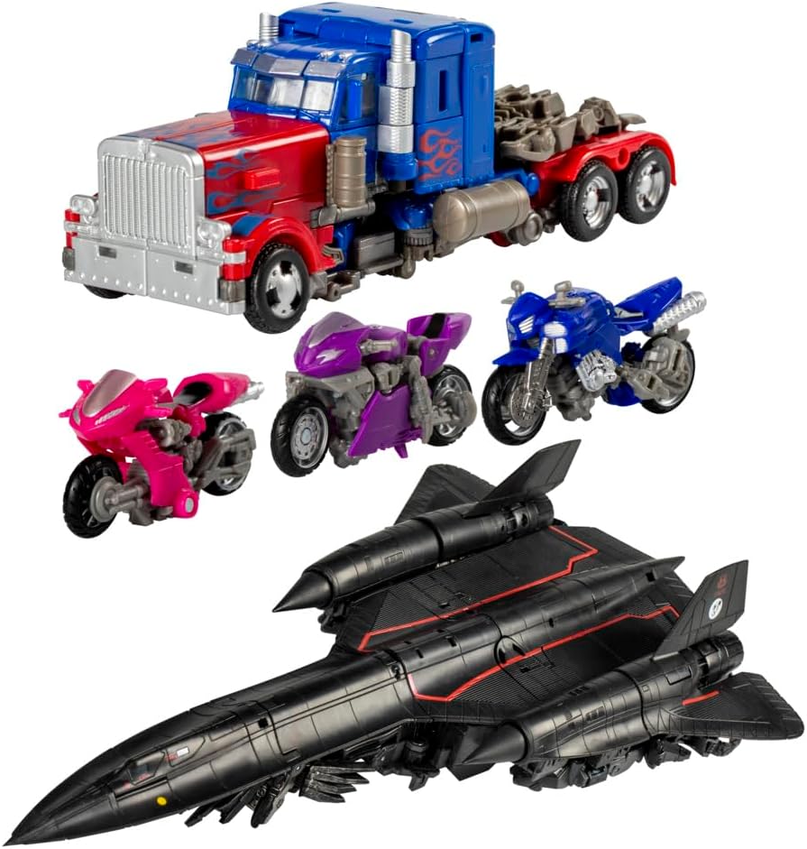 Transformers Toys Studio Series Transformers Revenge of the Fallen 15th Anniversary Auto bot Multipack With 5 Action Figures For Boys And Girls Ages 8 Plus